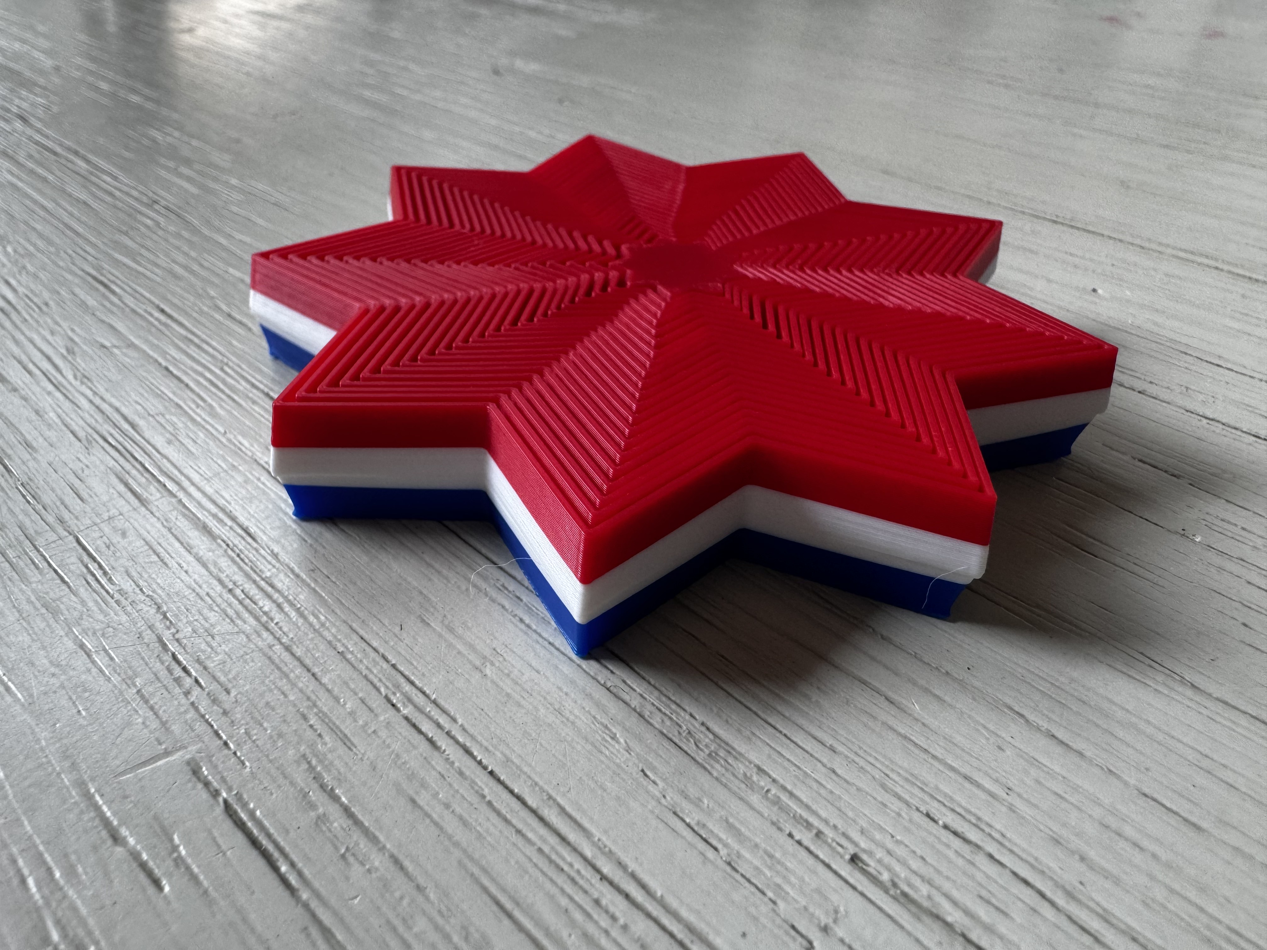 Patriotic Star Fidget
